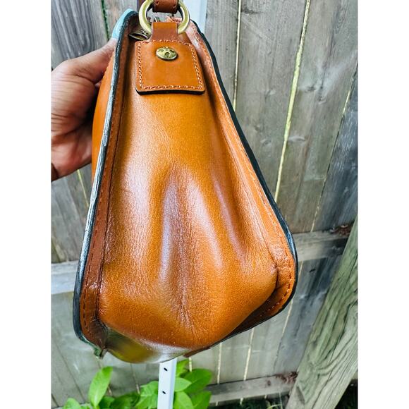 Patricia Nash NEW Brown Leather Crossbody Bag - Picture 4 of 6